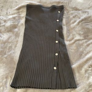 Green pencil skirt